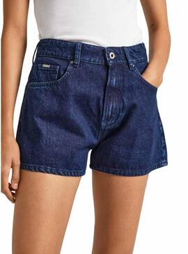 Shorts in denim a-line Pepe Jeans per donna