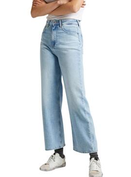 Pantaloni Pepe Jeans Wide Leg Denim Chiaro