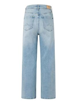 Pantaloni Pepe Jeans Wide Leg Denim Chiaro