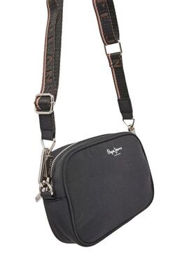 Borsa Pepe Jeans Briana nera per donna.