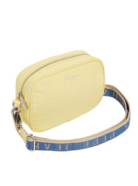 Borsa Pepe Jeans Briana Marge Gialla per Donna