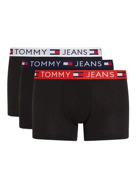 Pacco da 3 slip Tommy Jeans Essential neri.