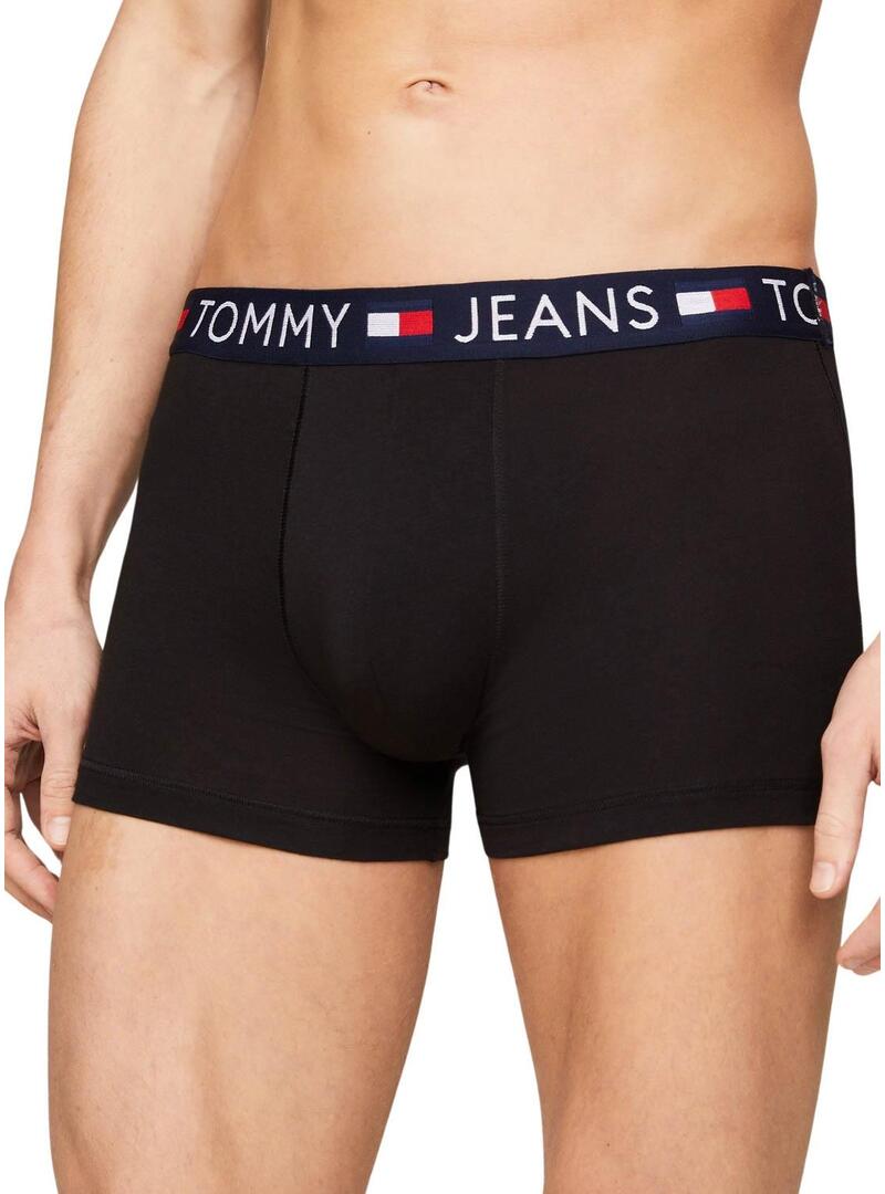 Pacco da 3 slip Tommy Jeans Essential neri.