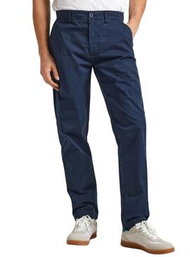 Pantaloni Pepe Jeans Slim Chino Marinaio per Uomo