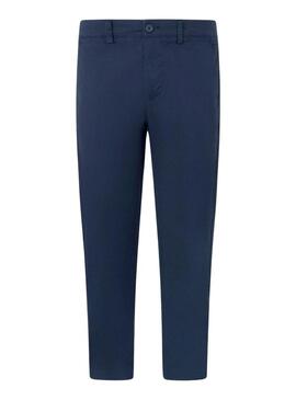 Pantaloni Pepe Jeans Slim Chino Marinaio per Uomo