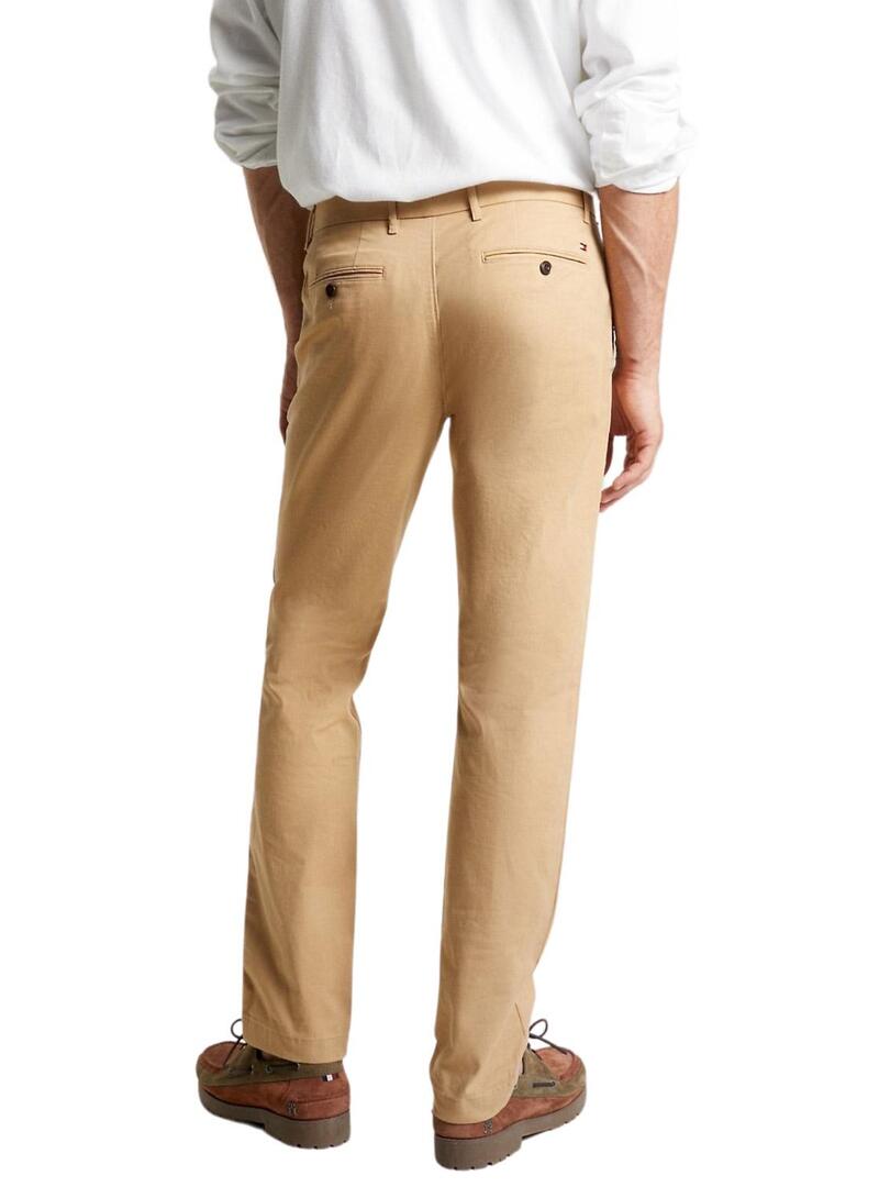 Tommy Hilfiger Pantaloni Chino Denton 1985 Tostato