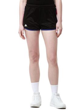 Shorts Kappa Losille Nero per Donna