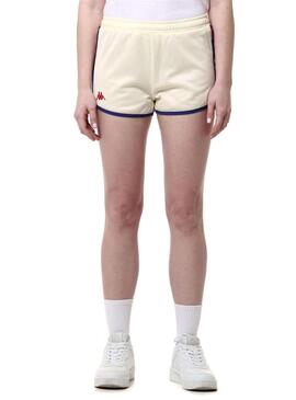 Shorts Kappa Losille Beige per Donna