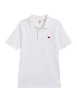 Maglietta polo Levis Housemark bianca per uomo