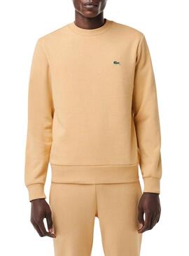 Felpa Lacoste Jogger Eco Tostato per Uomo