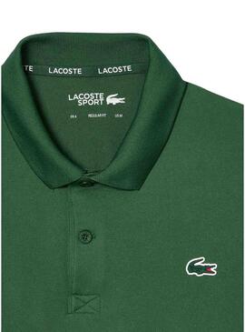 Polo Lacoste Ultra-Dry Colorblock Verde 