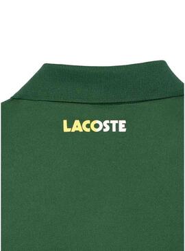 Polo Lacoste Ultra-Dry Colorblock Verde 