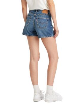 Shorts Levis 80S Blu per Donna