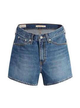 Shorts Levis 80S Blu per Donna