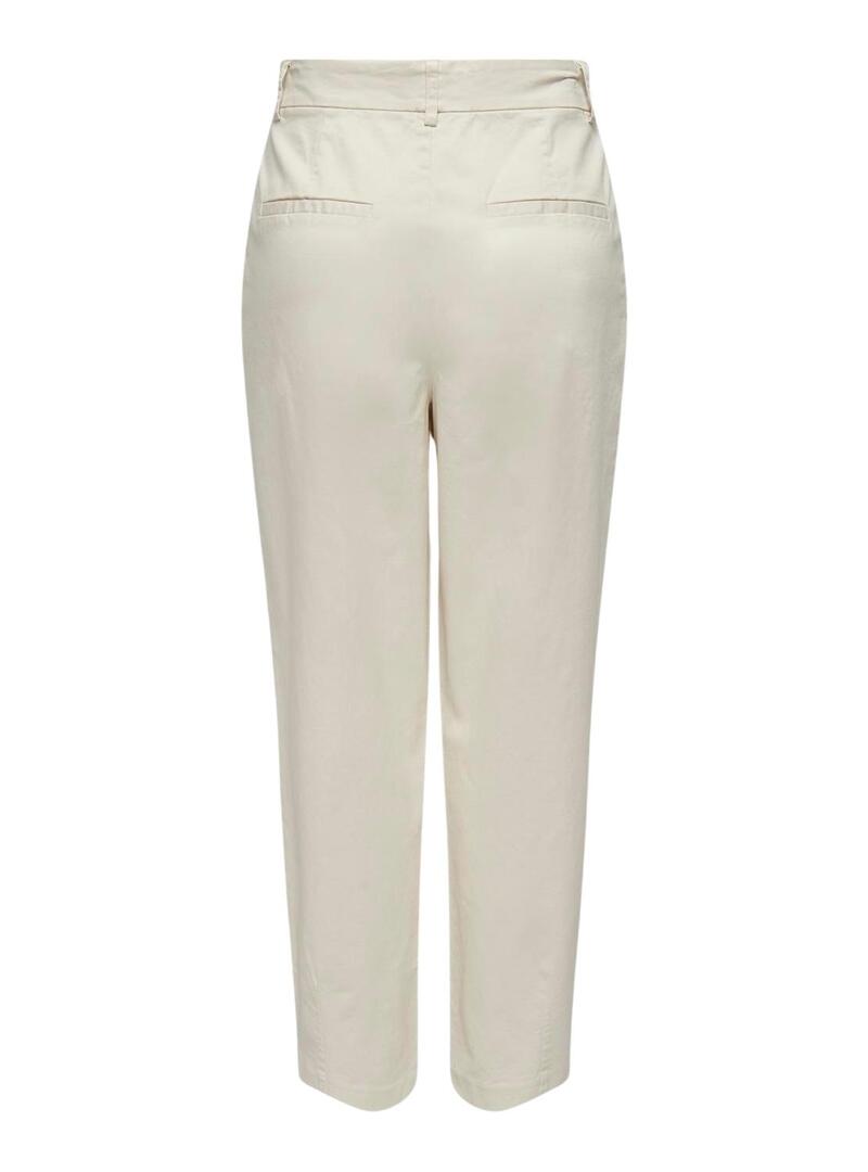 Pantaloni Only Maree Bianchi per Donna