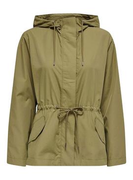 Parka Only Laila Verde per Donna