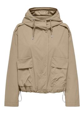 Parka Only Mamba Marrone per Uomo