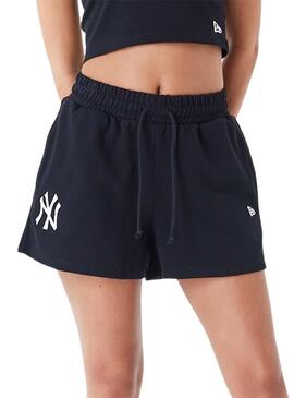 Short New Era New York Yankees MLB Nero Donna