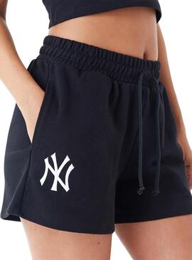 Short New Era New York Yankees MLB Nero Donna