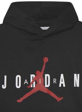 Felpa Jordan Jumpman Sustainable Nero Bambino