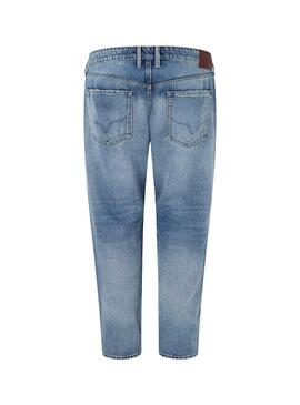 Pantaloni in denim Pepe Jeans Tapered Blu Uomo