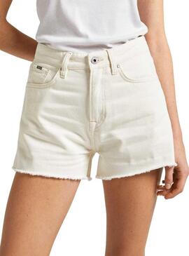 Shorts Pejson A-Line Bianchi per Donne