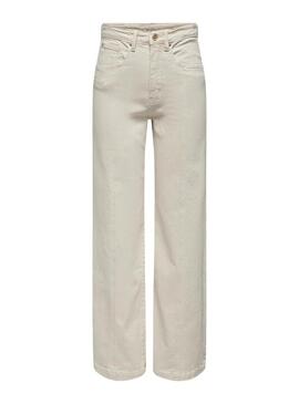 Pantalone Only Hope Beige per Donna