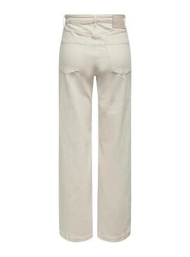 Pantalone Only Hope Beige per Donna