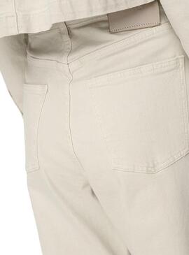 Pantalone Only Hope Beige per Donna