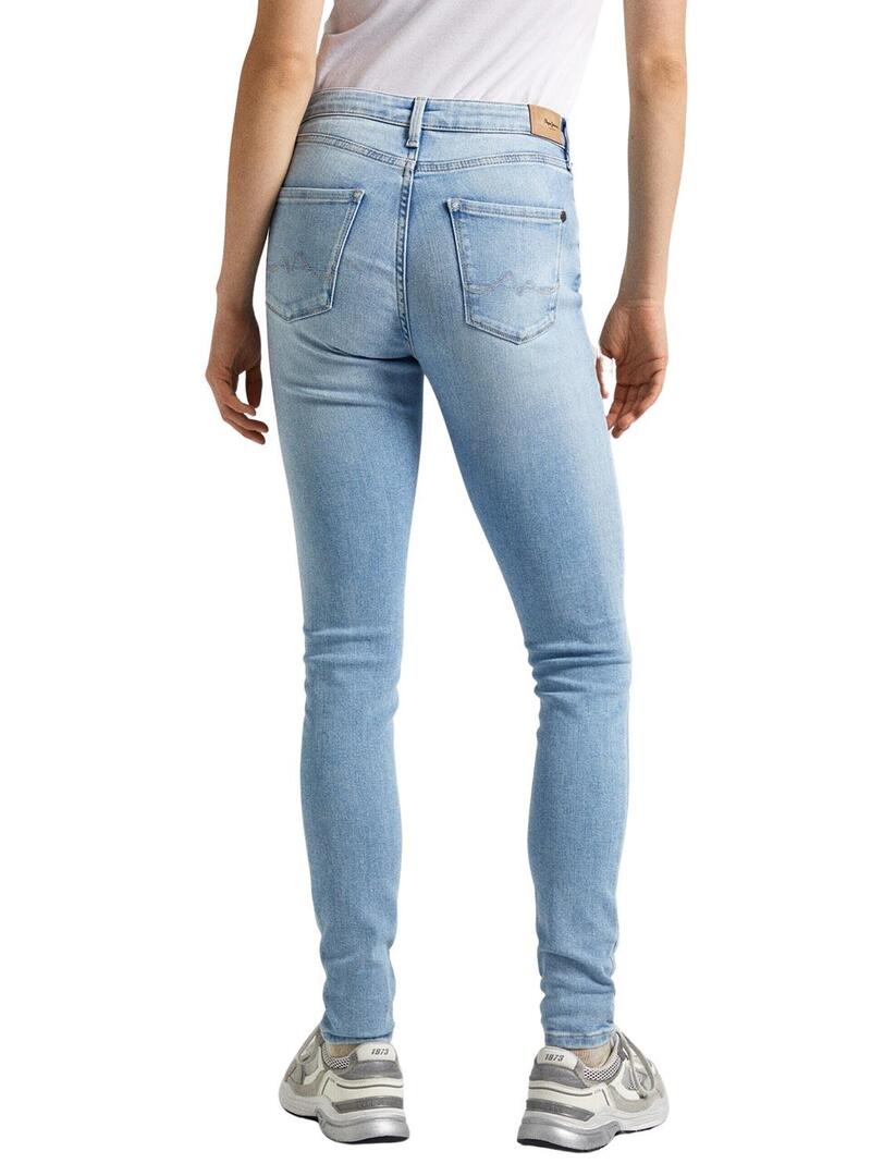 Jeans skinny blu da donna Pepe Jeans