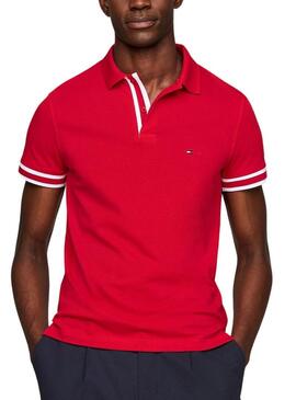 Polo Tommy Hilfiger Tipo Rosso per Uomo