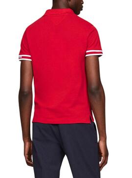 Polo Tommy Hilfiger Tipo Rosso per Uomo