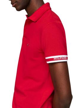 Polo Tommy Hilfiger Tipo Rosso per Uomo