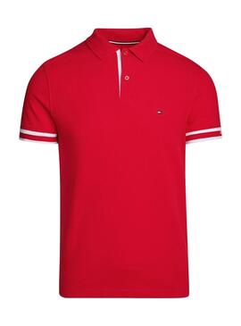 Polo Tommy Hilfiger Tipo Rosso per Uomo