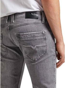 Jeans Pepe Jeans Tapered Grigio Uomo