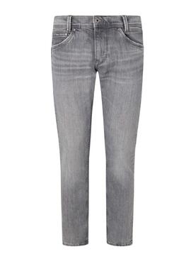 Jeans Pepe Jeans Tapered Grigio Uomo