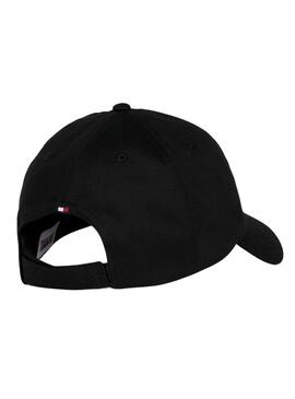 Cappello Tommy Jeans Linear Logo Nero