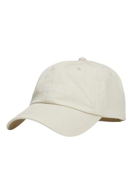 Cappello Tommy Jeans Linear Logo Beige