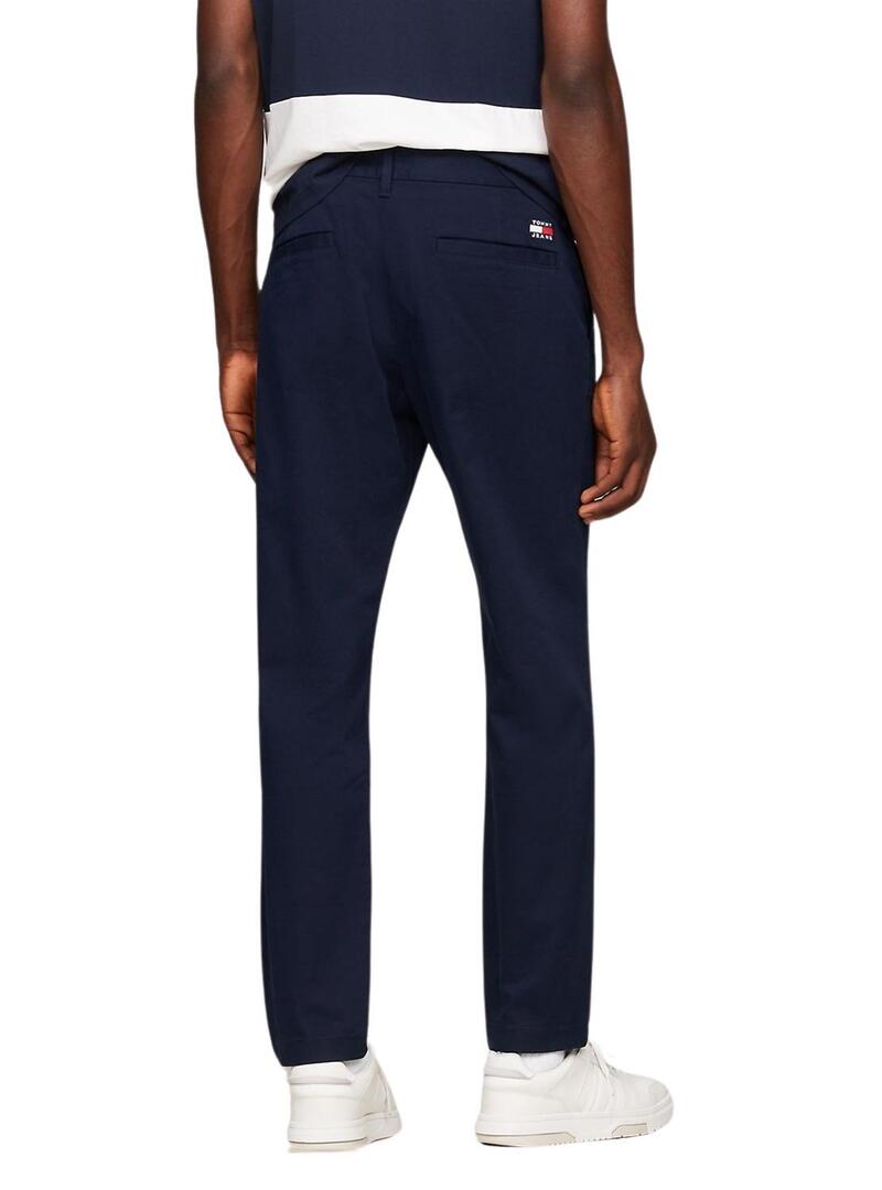 Pantaloni Tommy Jeans Austin Marina per Uomo