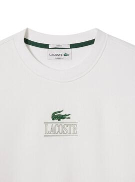 Felpa Lacoste Jogger Bianca per Uomo e Donna