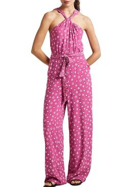 Overall Pepe Jeans Lungo Dolly Rosa Per Donna