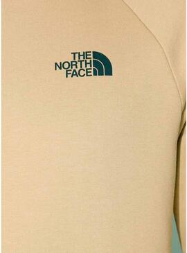 Felpa The North Face Redbox Beige per Uomo