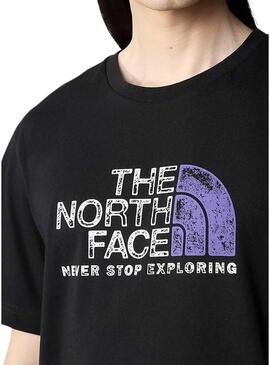 Maglietta The North Face Rust 2 nera per uomo