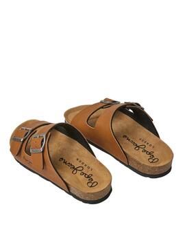 Sandali Pepe Jeans Oban Classic Camel per Donna