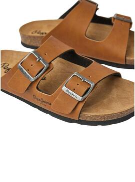 Sandali Pepe Jeans Oban Classic Camel per Donna