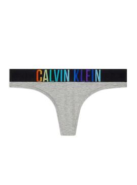 Tanga Calvin Klein Grigia per Donna