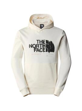 Felpa The North Face Graphic Beige Uomo