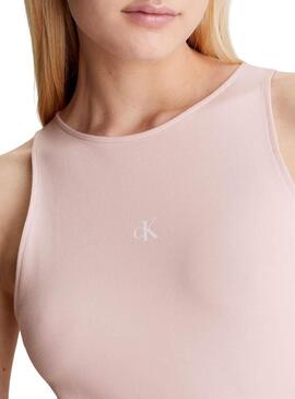 Abito Calvin Klein Racerback Milano Rosa Donna