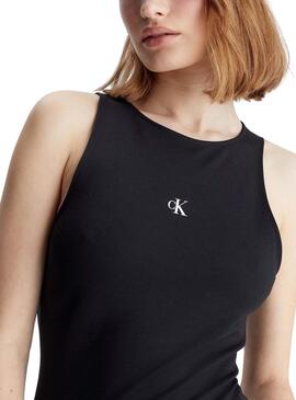 Abito Calvin Klein Racerback Milano Nero Donna