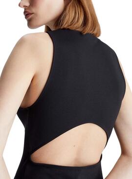 Abito Calvin Klein Racerback Milano Nero Donna